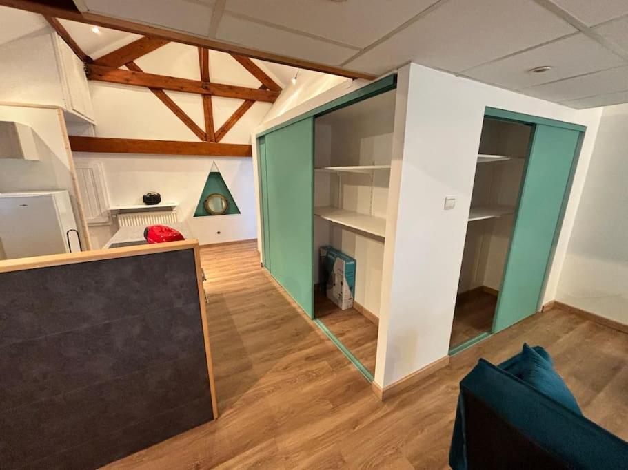 Mini-Loft, Terrasse 24M2, Internet Haut-Debit, Garage Prive Et Place De Parking Audincourt Exterior foto
